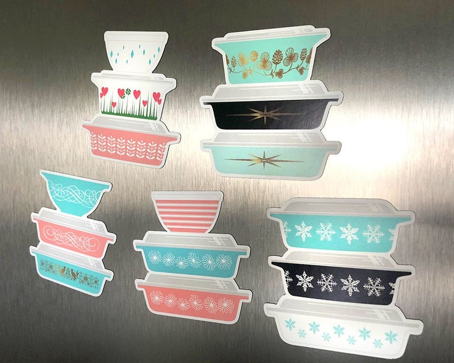 Rare Pyrex Magnets