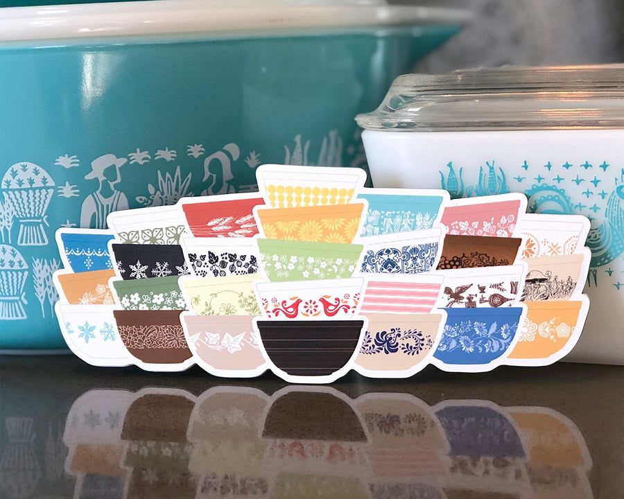 Pyrex Patterns Magnet