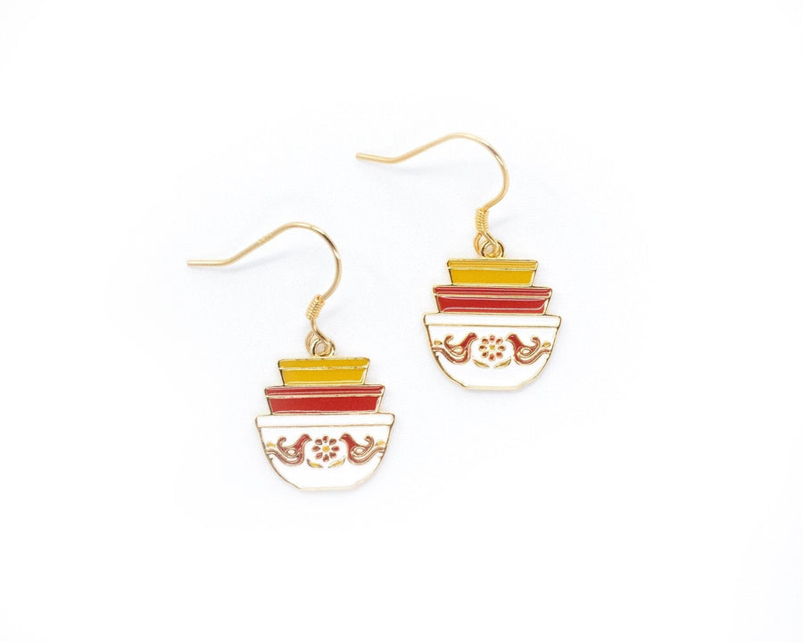 Pyrex Friendship 18k Gold-Plated Sterling Silver Earrings