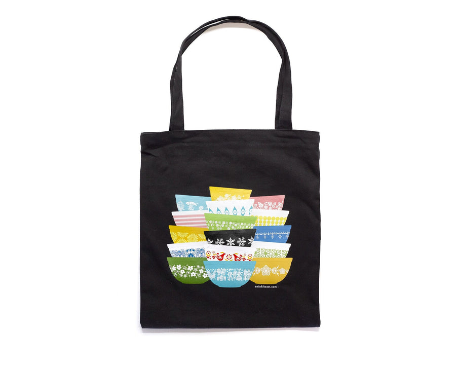 Pyrex Zipper Tote Bag with Pocket