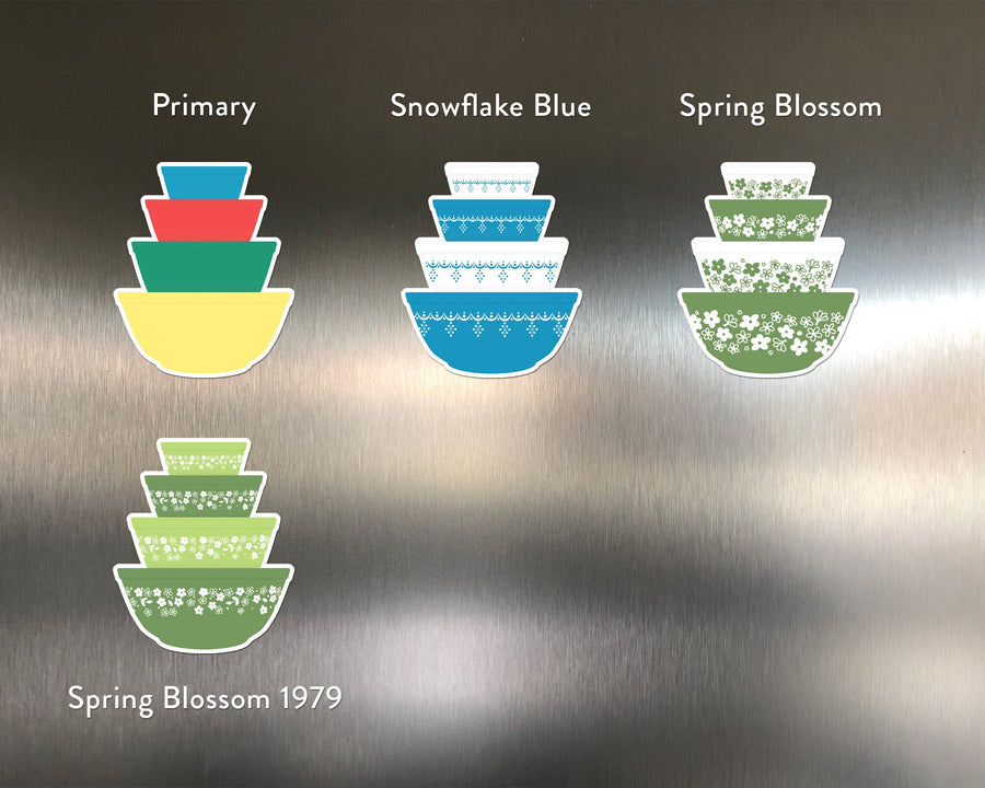 Pyrex Mixing Bowl Stack Magnet