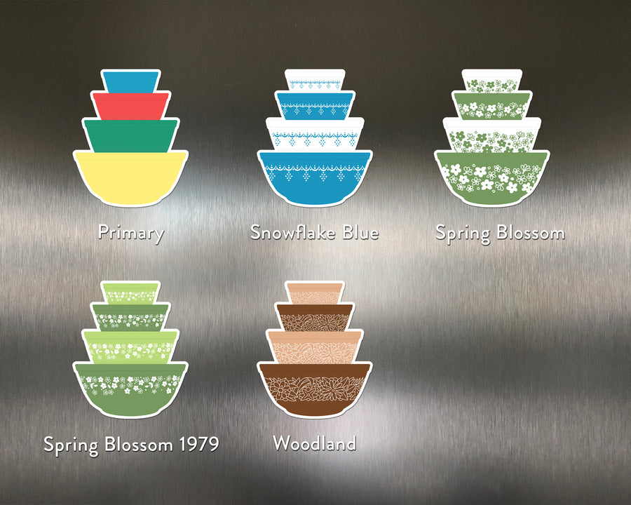 Pyrex Mixing Bowl Stack Magnet