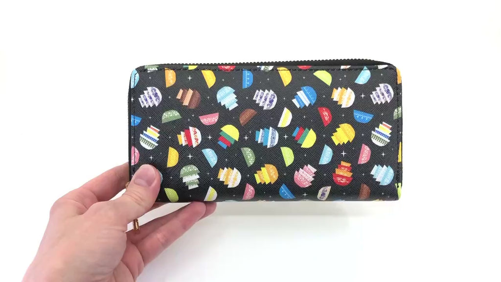 Pyrex Stars Accordion Zip Wallet